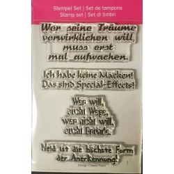 Clear-Stamps Sprüche Weisheit 5