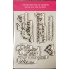 Clear-Stamps Sprüche mit Glück