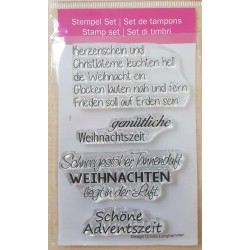 Clear-Stamps Weihnachtssprüche 1