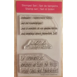 Clear-Stamps Weihnachtssprüchen 3