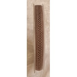 Spitzenband taupe