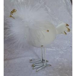 Huhn Metall/Gips