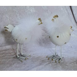 Huhn Metall/Gips