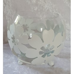 Teelicht Metall/Glas