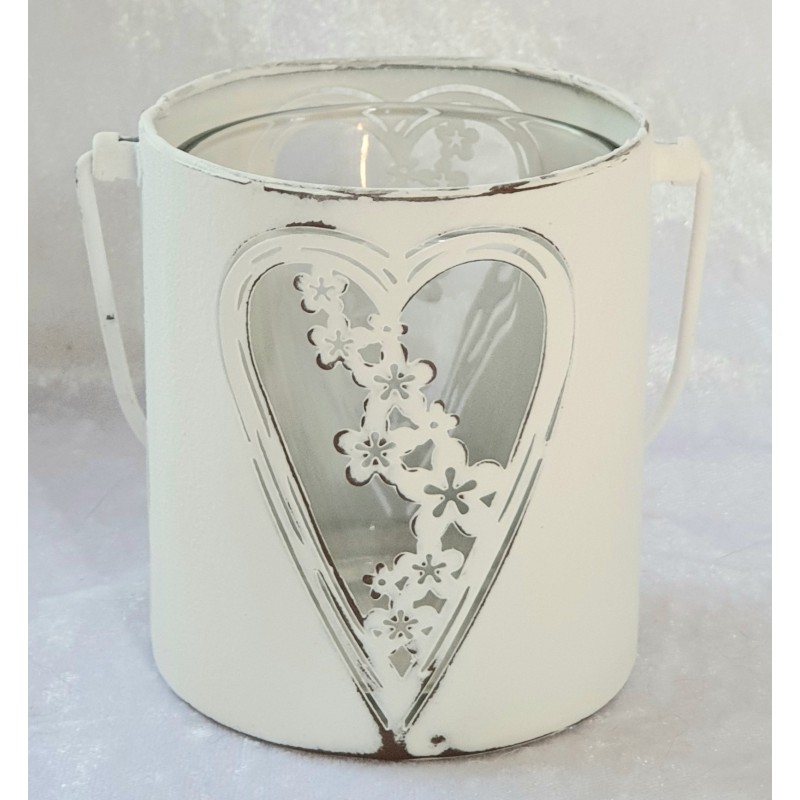 Teelicht mit Glas
