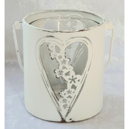 Teelicht mit Glas