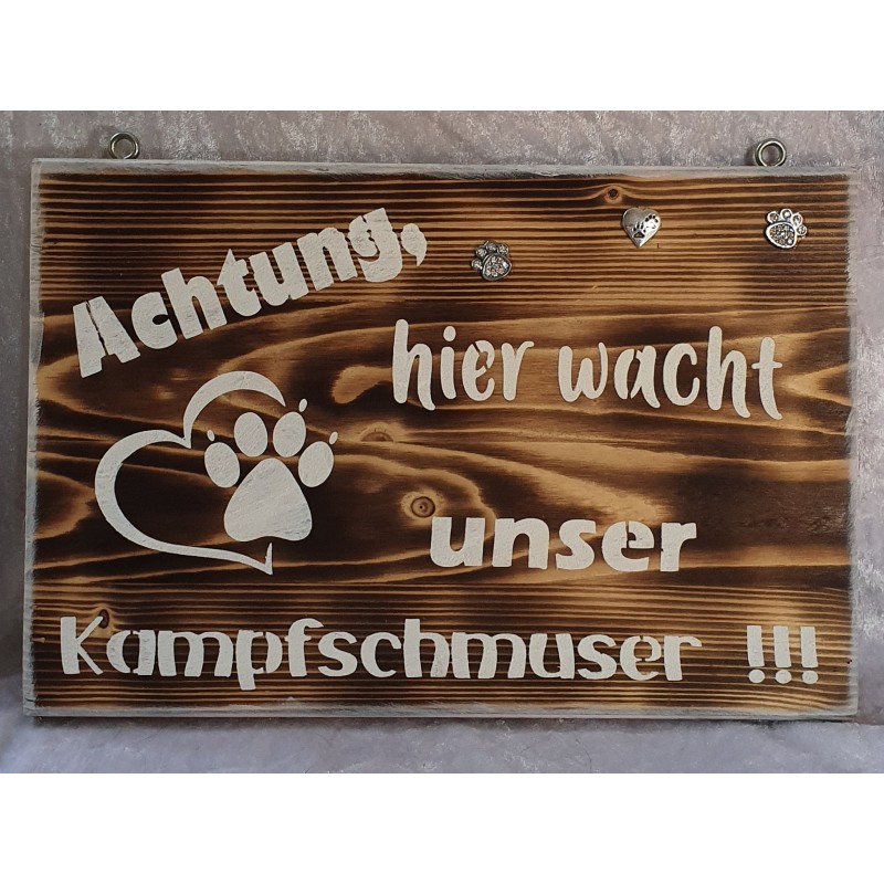 Schild  Kampfschmuser