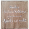 Servietten Kuchen löst keine Probleme...