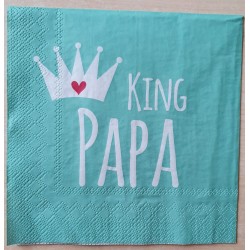 Servietten King Papa