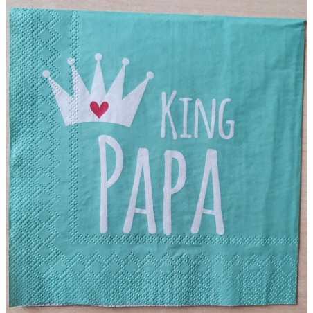 Servietten King Papa