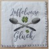 Servietten Löffelweise Glück