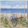 Servietten Fahrrad/Strand