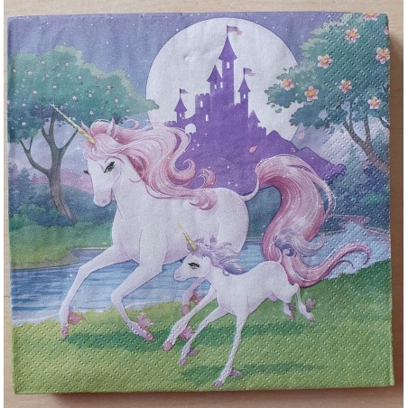 Servietten Einhorn
