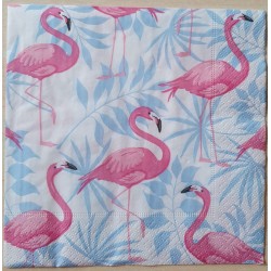 Servietten Flamingos