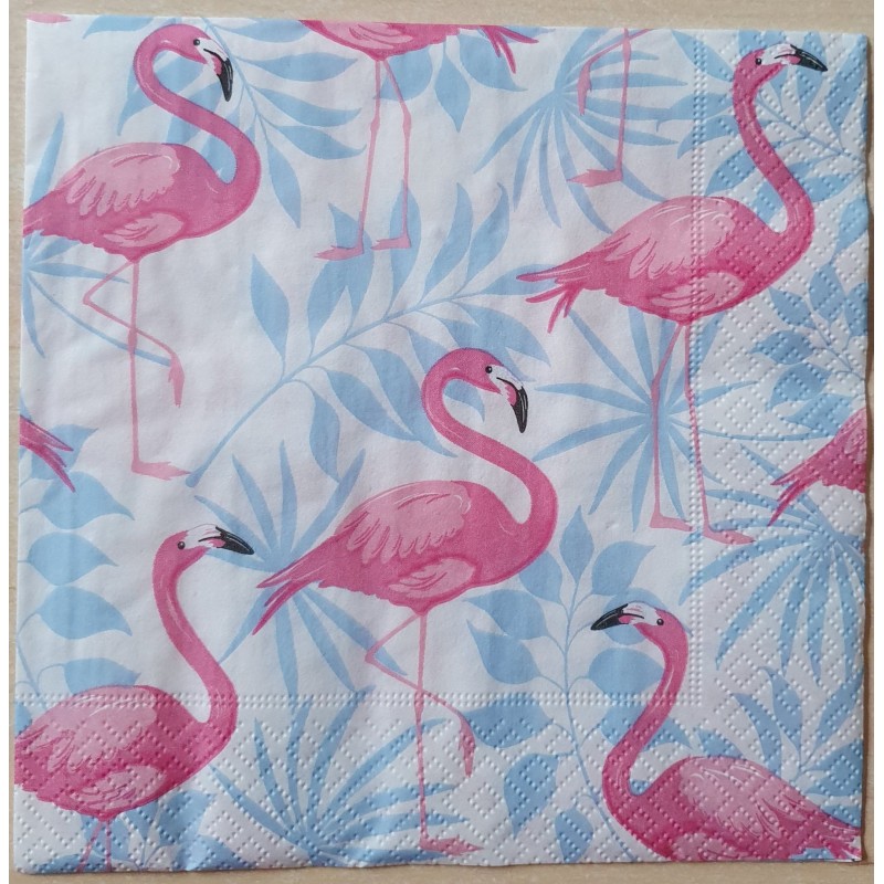 Servietten Flamingos
