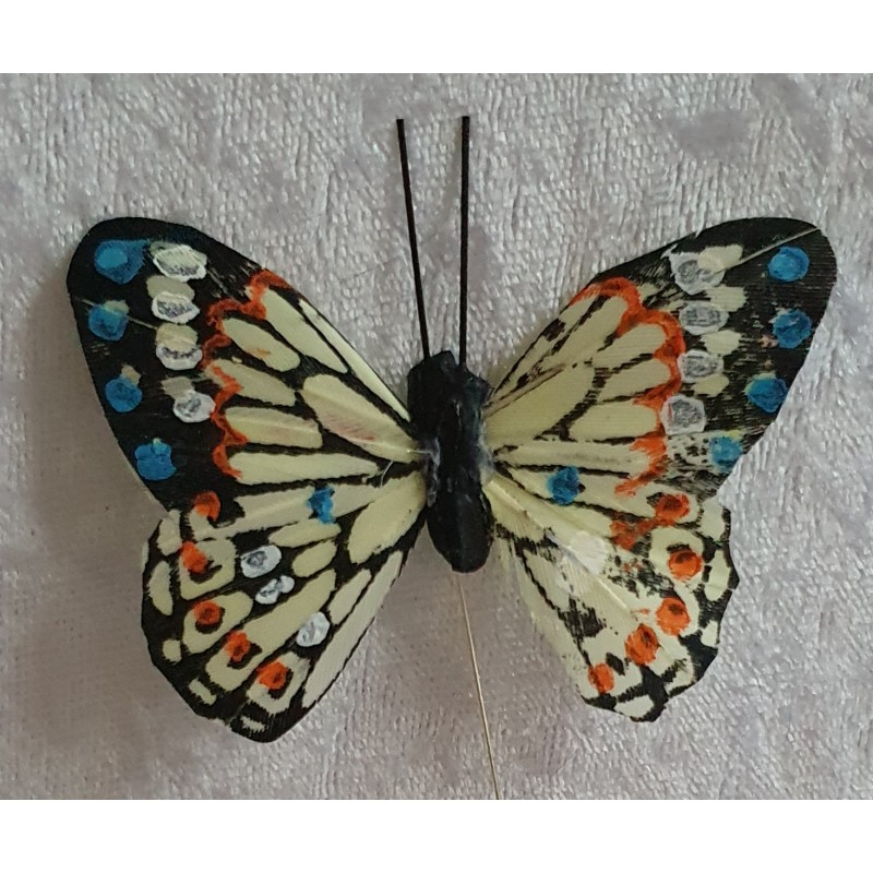 Schmetterling gelb
