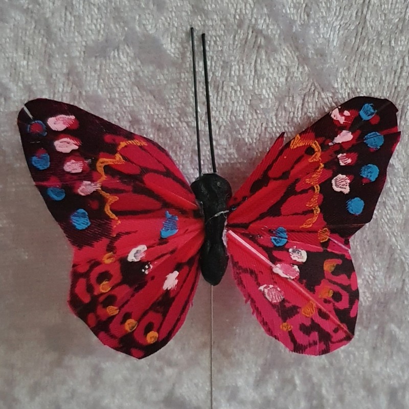 Schmetterling pink