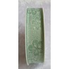 Dekoband Blumen mint