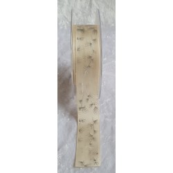 Dekoband creme/gold