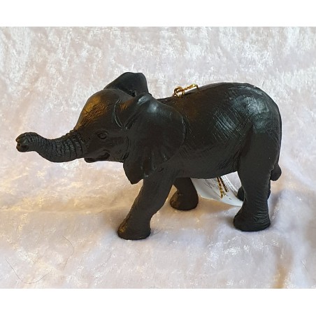 Elefant schwarz Polyresin
