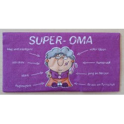 Servietten Super Oma