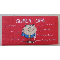 Servietten Super Opa