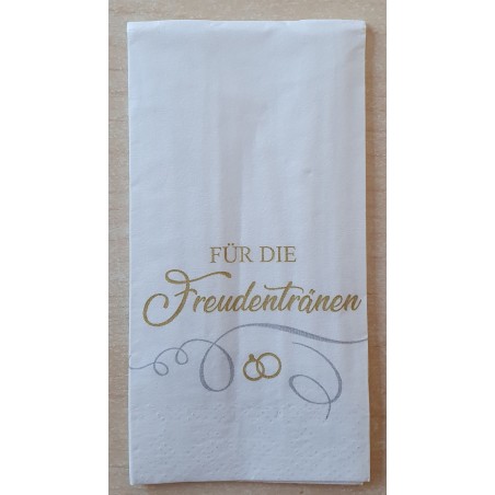 Taschentücher Freudentränen