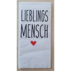 Taschentücher Lieblingsmensch