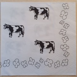 Servietten Kühe