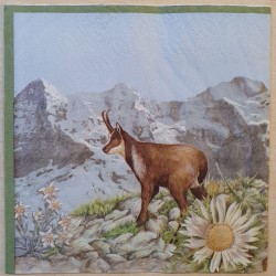 Servietten Steinbock/Gams