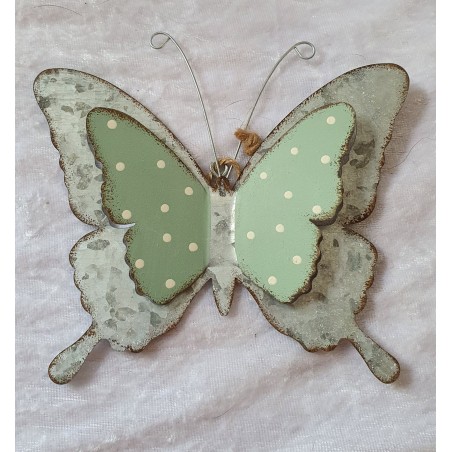 Metall Schmetterling mint