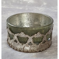 Teelicht Glas grün