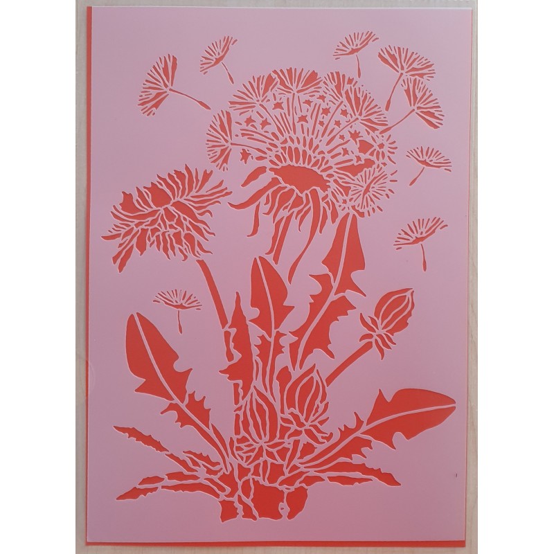 Schablone Pusteblume