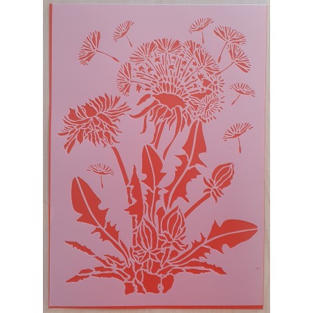 Schablone Pusteblume
