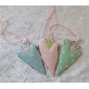 Metall Herz mit Krone mint