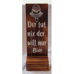 Getränkeöffner Holz