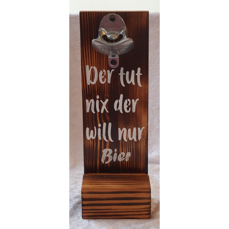 Getränkeöffner Holz