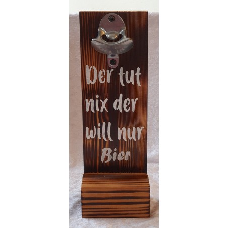 Getränkeöffner Holz