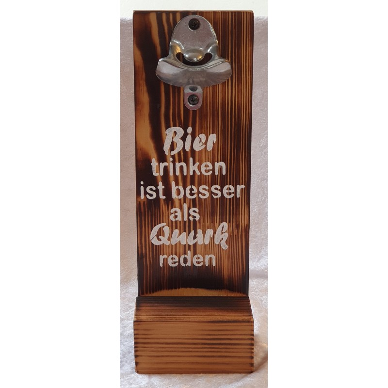 Getränkeöffner Holz