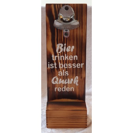 Getränkeöffner Holz
