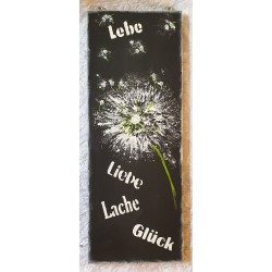Schild Glück Holz