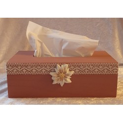 Kleenex-Box Holz