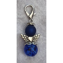 Glas Engeli blau