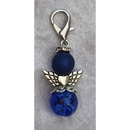 Glas Engeli blau