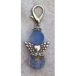 Glas Engeli hellblau