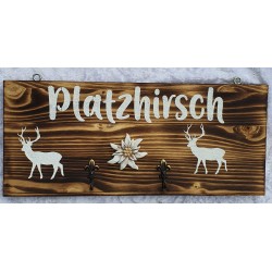 Schlüsselbrett Platzhirsch