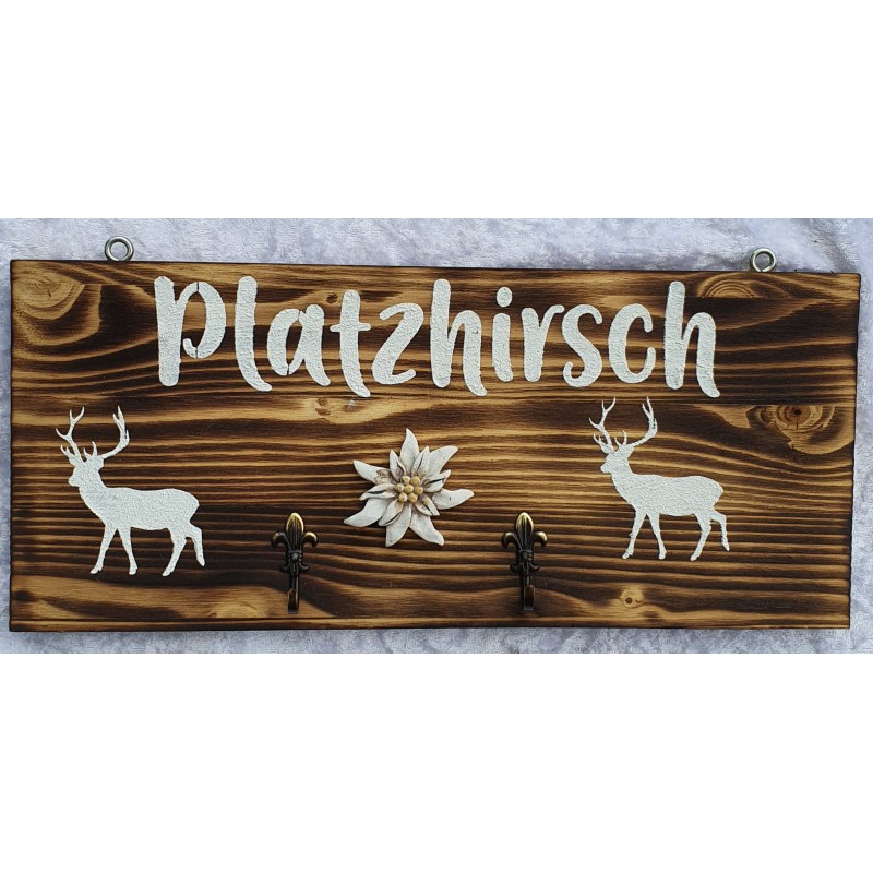 Schlüsselbrett Platzhirsch