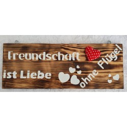 Schild Freundschaft