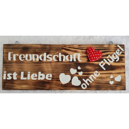 Schild Freundschaft