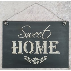Schild Sweet Home
